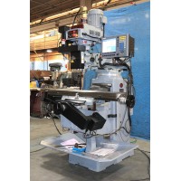 ACER E-MILL MODEL 3VKH VERTICAL MILLING MACHINE 10" x 50" TABLE WITH SQUARE WAYS ACU-RITE MILLPOWER 3-AXIS CNC CONTROL MINT CONDITION 2018