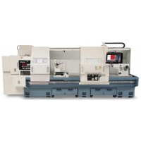TRAK MACHINE TOOLS MODEL TRL 30120RX TOOLROOM LATHE 33" SWING 1118"cc MANUAL & CNC TOOLROOM LATHE WITH ELECTRONIC HANDWHEELS AND JOGSTICK TOUCH SCREEN 6.30" SPINDLE BORE 30 HP 