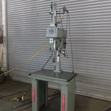 CLAUSING 15"  FLOOR TYPE DRILL PRESS MODEL 1639 WITH CLAUSING AIR FEED 1 HP 230 VOLT 3 PHASE 