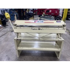 JET MODEL HB1648 HAND BRAKE 48" x 16 GAUGE CAPACITY ON FACTORY STAND MFG. IN TAIWAN IN EXCELLENT CONDTION JET MODEL HB1648 HAND BRAKE 48" x 16 GAUGE CAPACITY ON FACTORY STAND MFG. IN TAIWAN IN EXCELLENT CONDTION
