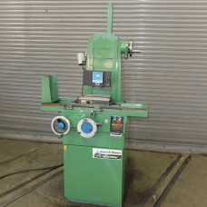 BROWN & SHARPE VALUMASTER 6" x 12" PRECISION HAND FEED SURFACE GRINDER WITH WALKER PERMANENT MAGNETIC CHUCK FINE FEEDS 1984
