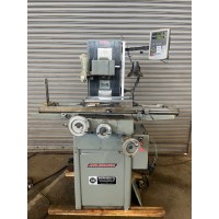 Reid 6” x 18” Ball Roller Hand Feed Surface Grinder, Model 618 HR with Newall 2-Axis DRO & Permanent Magnetic Chuck
