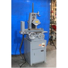 HARIG 612 HAND FEED SURFACE GRINDER MODEL SUPER 612 WITH WALKER FINE POLE PERMANENT MAGNETIC CHUCK  MFG. IN USA