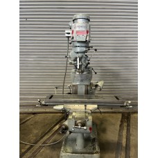 BRIDGEPORT 2 HP VARIABLE SPEED VERTICAL MILLING MACHINE WITH 9" x 42" TABLE CHROME WAYS