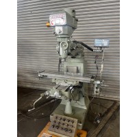 EX-CELL-O VERTICAL MILLING MACHINE MODEL602 VARIABLE SPEED EXCELLENT CONDITON 9" x 36" TABLE WITH SONY DRO AND SERVO POWER FEED