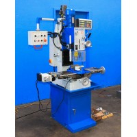 KNUTH VERTICAL MILLING MACHINE WITH 3-AXIS DIGITAL READ OUT MODEL SUPER S, MINT CONDITION MFG. 2015