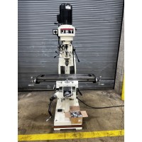 Jet Model JVM-836-3 Vertical Milling Machine with 8" x 36" Table R8 Spindle Mint Condition New 2001