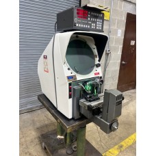 GAGE MASTER 14" OPTICAL COMPARATOR WITH PROGRAMMABLE DRO, PROFILE AND SURFACE ILLUMINATION, BENCH TYPE GAGE MASTER 14" OPTICAL COMPARATOR WITH PROGRAMMABLE DRO, PROFILE AND SURFACE ILLUMINATION, BENCH TYPE