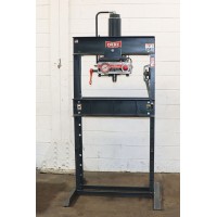 DAKE 50 TON AIR-HYDRAULIC H-FRAME SHOP PRESS MODEL 906450 USA EXCELLENT CONDITION