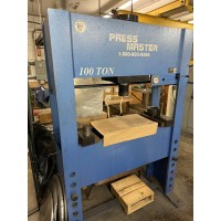 PRESSMASTER 100 TON H-FRAME SHOP PRESS MODEL 100T - E/H MFG. IN CANADA EXCELLENT CONDITION