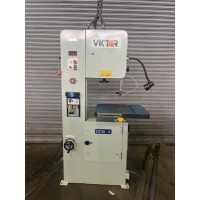 VICTOR 16" VERTICAL BAND SAW MODEL DCM-4TS VARIABLE SPEED WITH BLADE WELDER GRINDER  MFG. IN 2018 AND IN EXCELLENT CONDITION