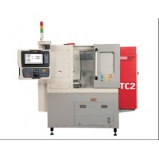TRAK MACHINE TOOLS MODEL TC2 CNC TURNING CENTER featuring the ProtoTRAK RLX CNC Control 2-Axis CNC and DRO 15.6″ LCD screen 8-station turret